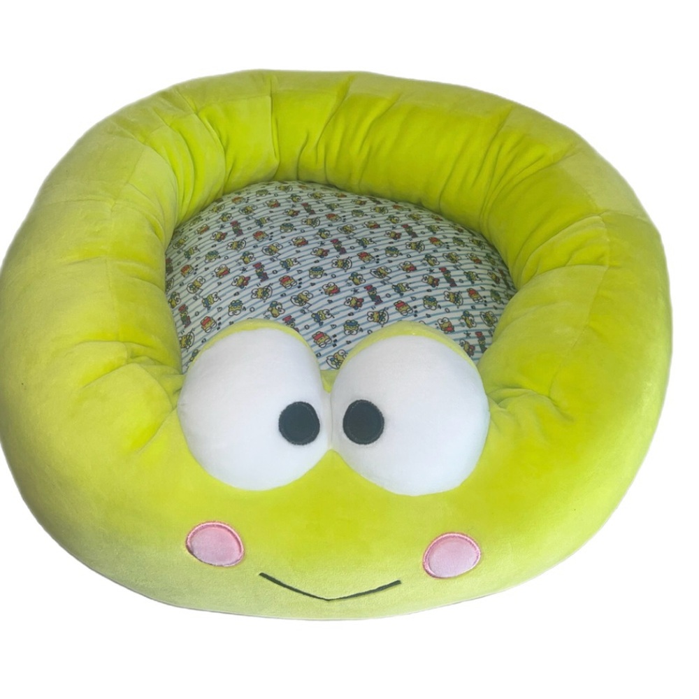Hello Kitty Sanrio Keroppi pet bed.